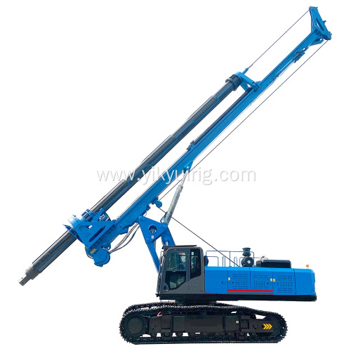 Low-cost 60m Depth Hydraulic Rotary Drilling Rig